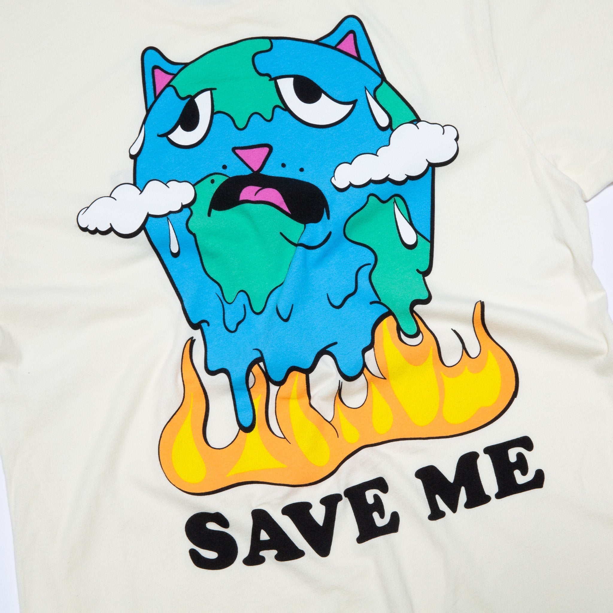 Save the World Tee (Natural)