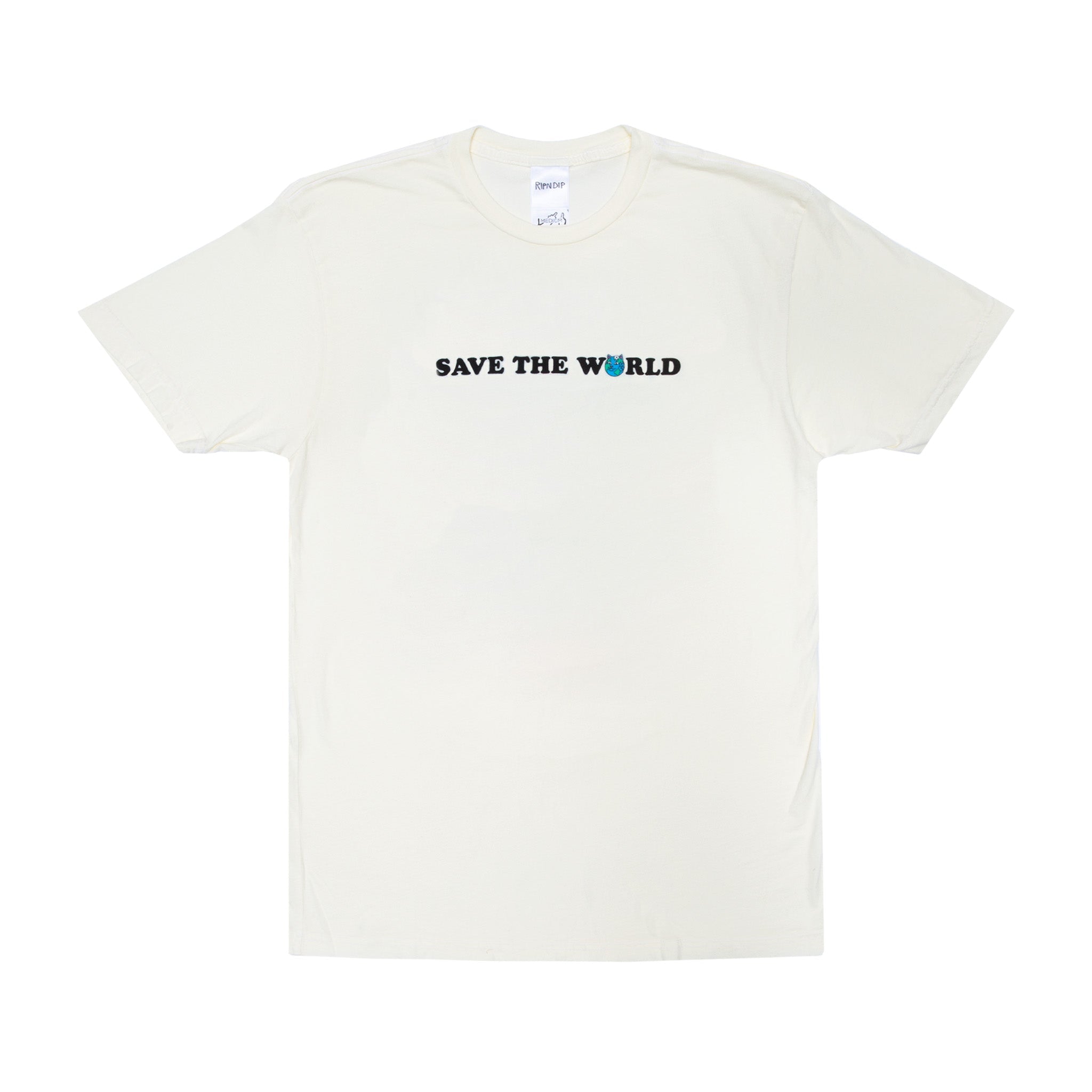 Save the World Tee (Natural)